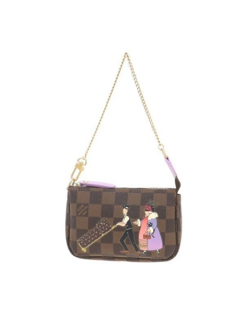 Louis Vuitton Damier Mini Pochette Accessoires Pouch
